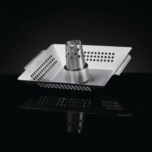 NAPOLEON STAINLESS STEEL CHICKEN ROASTER AND WOK