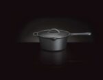 CAST IRON SAUCE PAN WITH LID