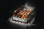 NAPOLEON SIDE BURNER WINDSHIELD - LARGE WITH SKEWER RACK - Image 2