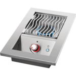 BUILT-IN 700 SERIES SINGLE RANGE TOP BURNER WITH STAINLESS STEEL COVER