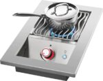BUILT-IN 700 SERIES SINGLE RANGE TOP BURNER WITH STAINLESS STEEL COVER - Image 2
