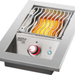BUILT-IN 700 SERIES SINGLE INFRARED BURNER WITH STAINLESS STEEL COVER