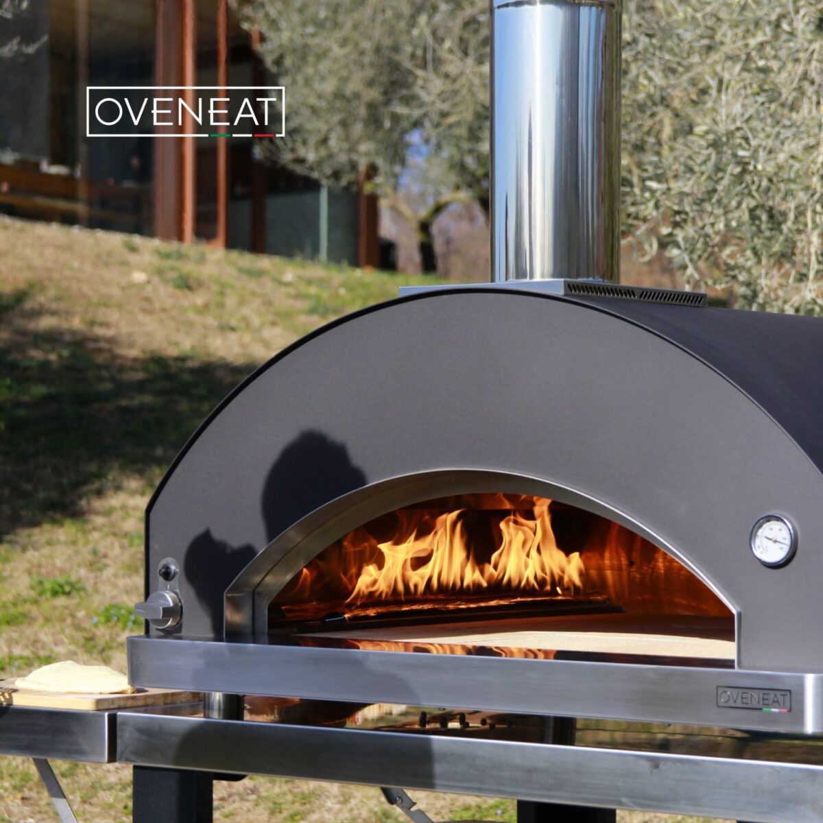 OVENEAT 5 PIZZA GAS OVENEAT 5 PIZZA TROLLEY - Image 2