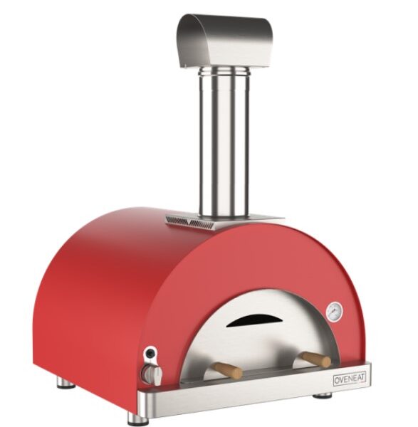 OVENEAT 2-PIZZA GAS OVEN S/S DOOR