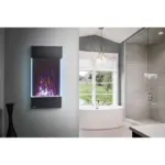 32" ALLURE VERTICAL ELECTRIC FIREPLACE